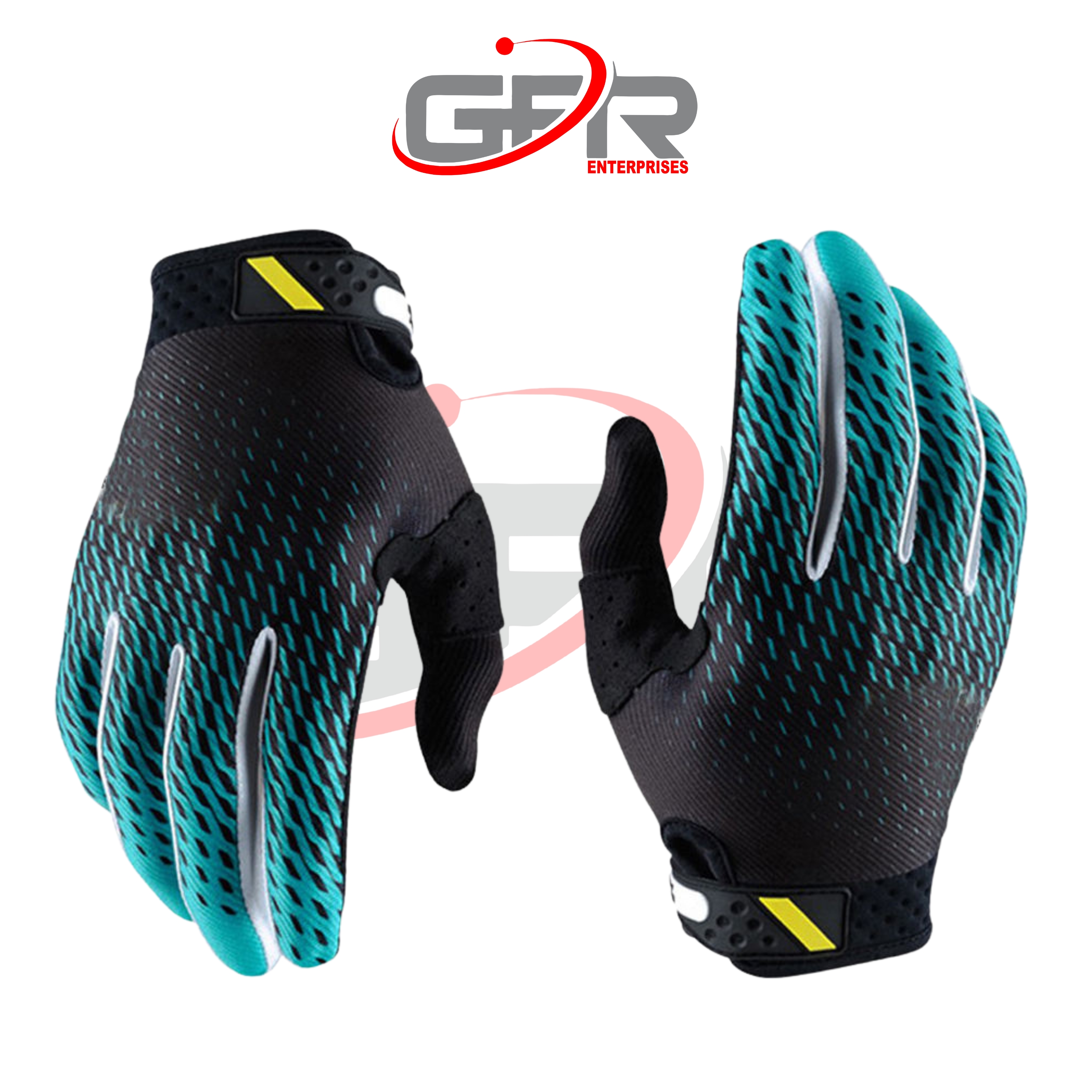 Breathable off-road gloves for long trail rides