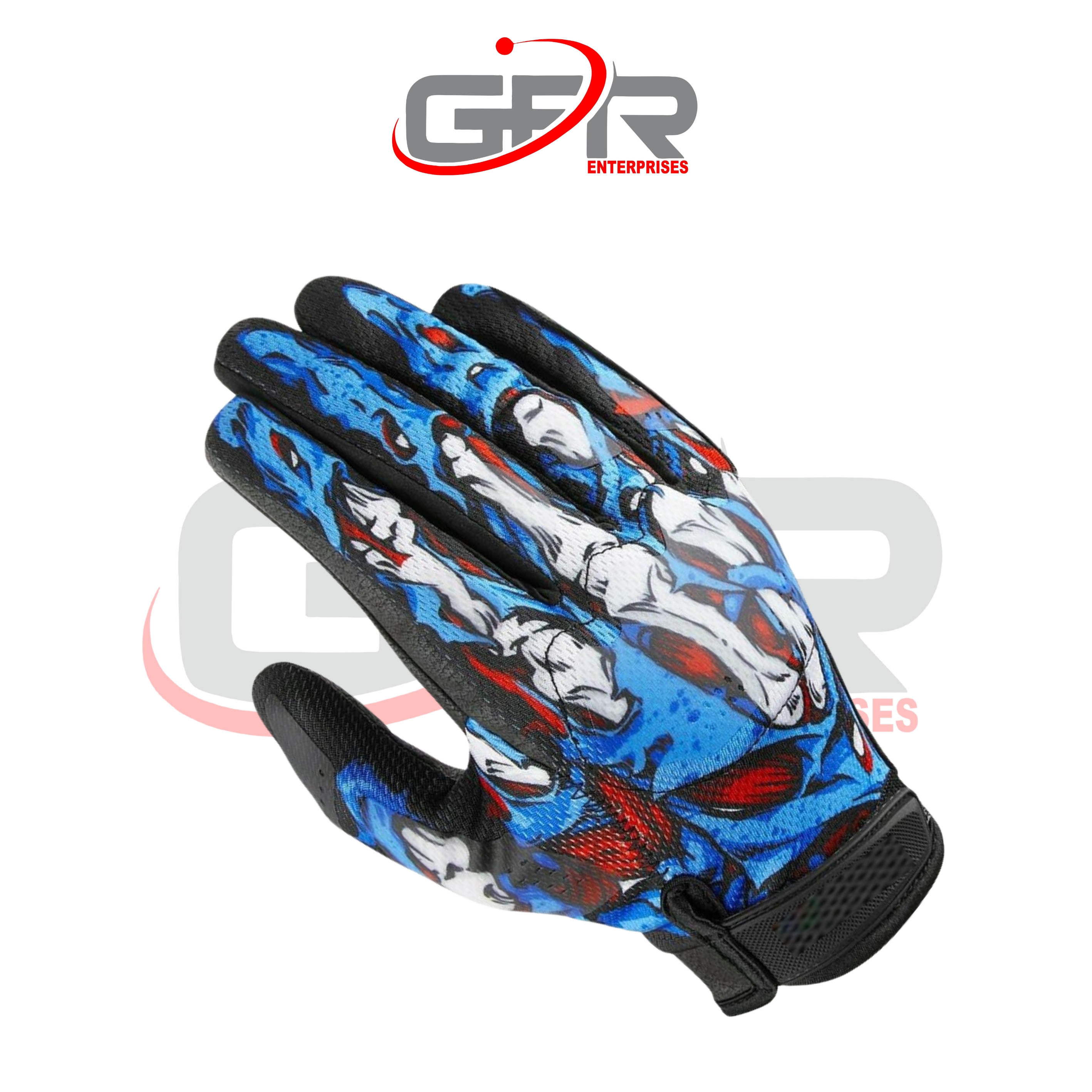 MTB gloves with silicone grip for maximum handlebar control.