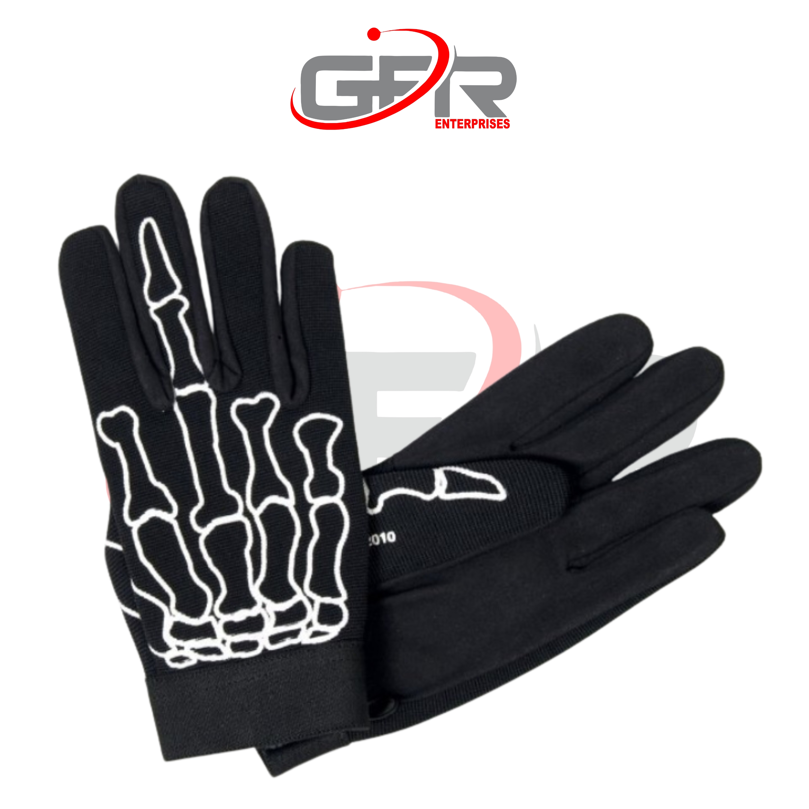 Touchscreen-compatible cycling gloves with ergonomic fit.