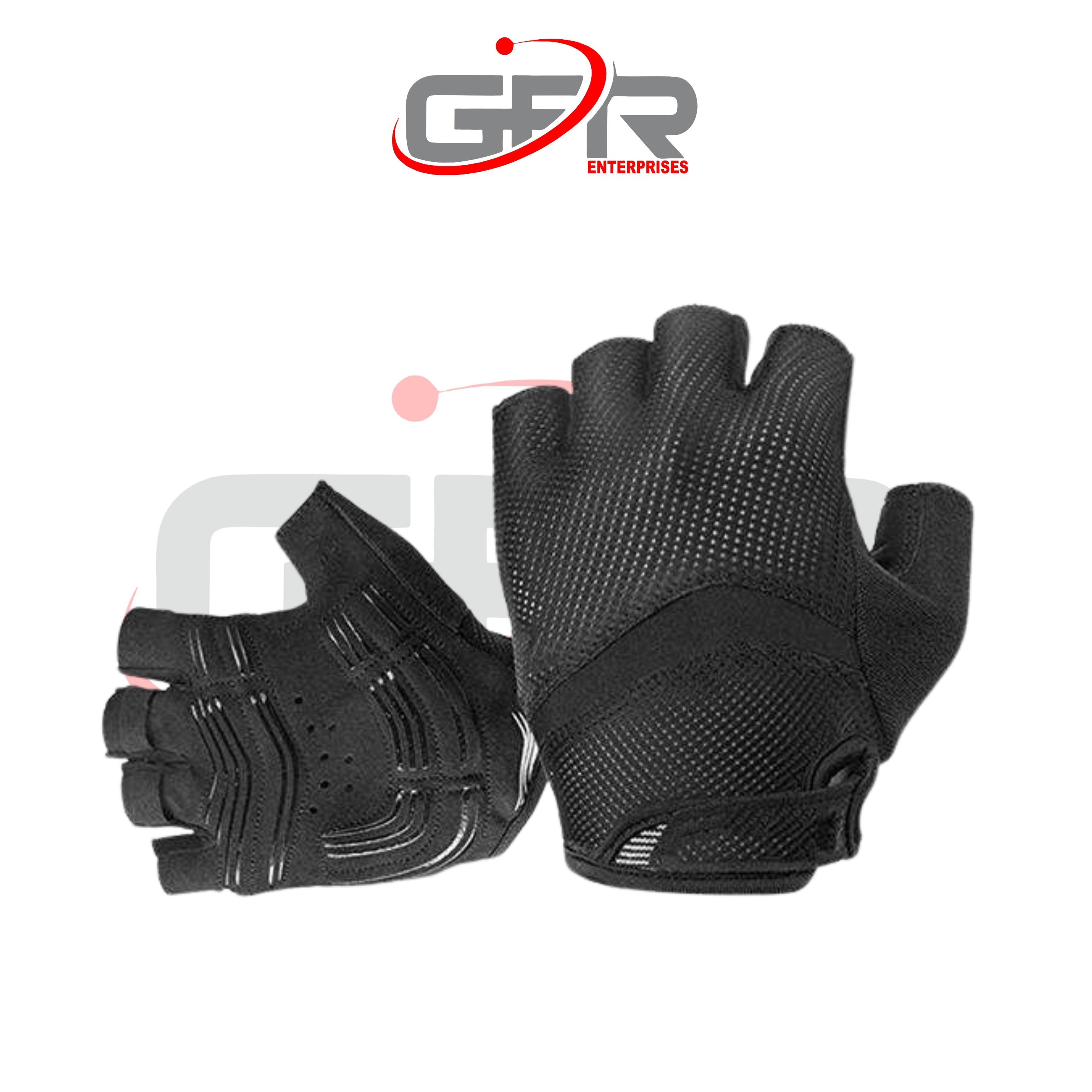 Lightweight fingerless cycling gloves for road and MTB riders.