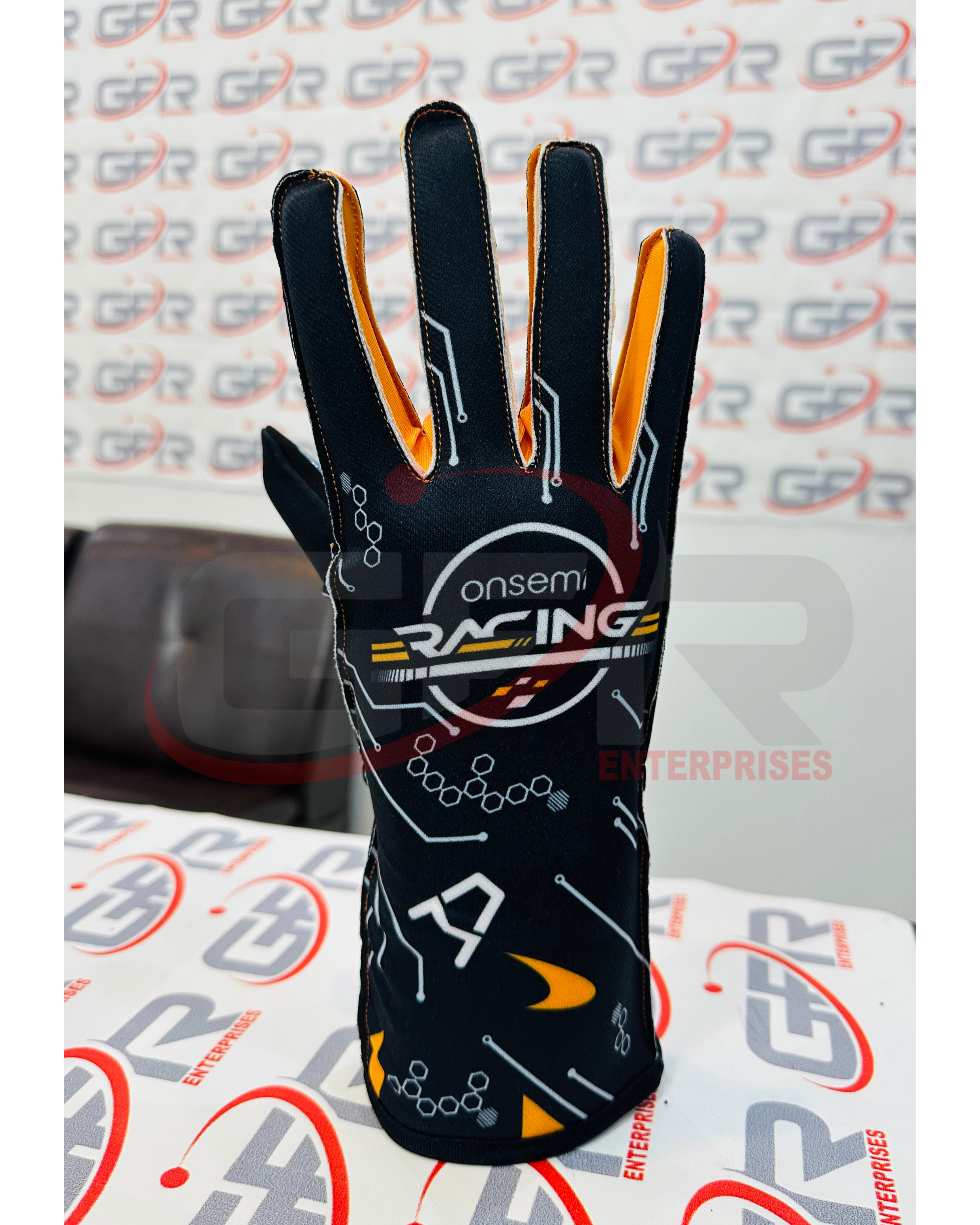 Custom branded sports gloves bulk order