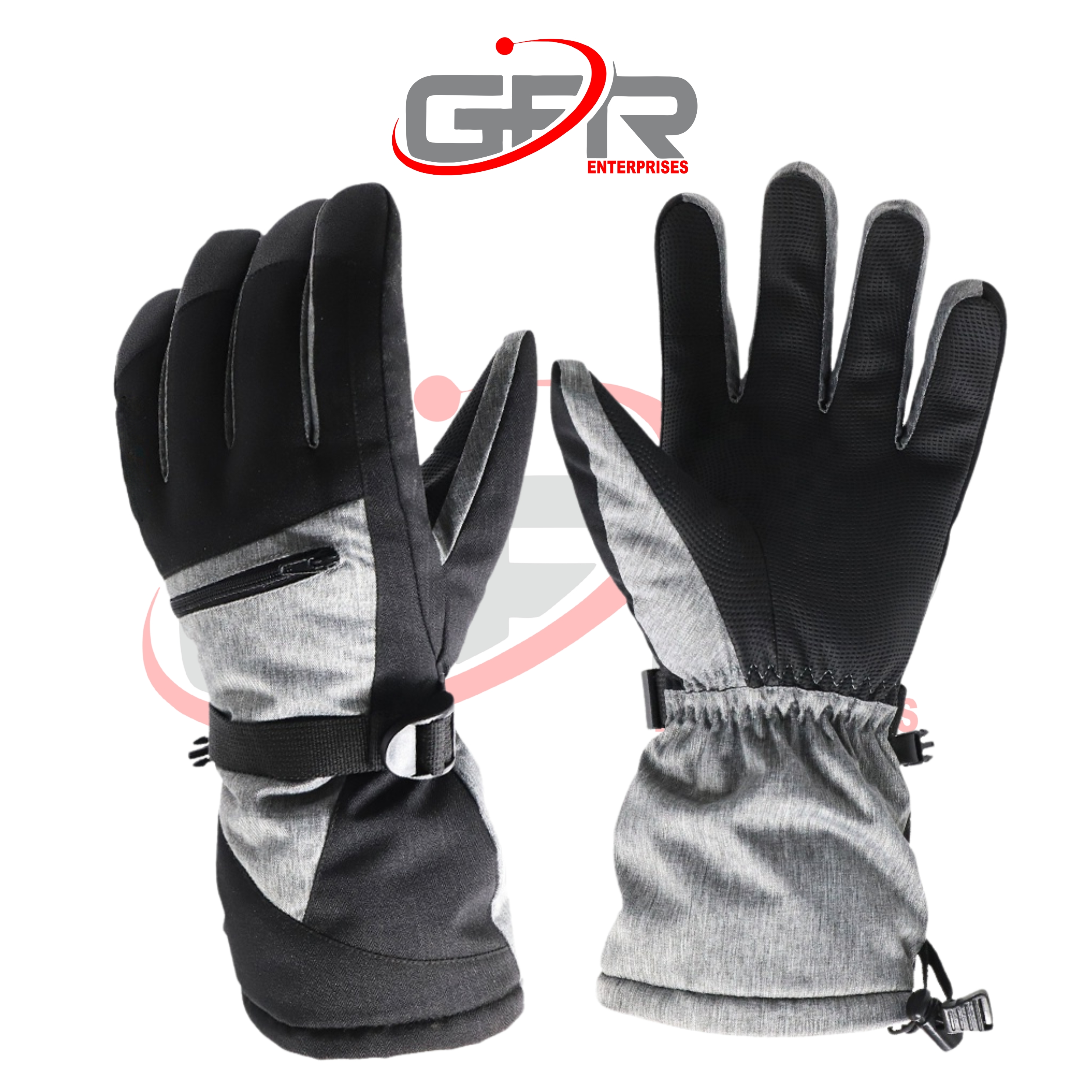 Premium ski gloves manufactured in Sialkot, Pakistan.
